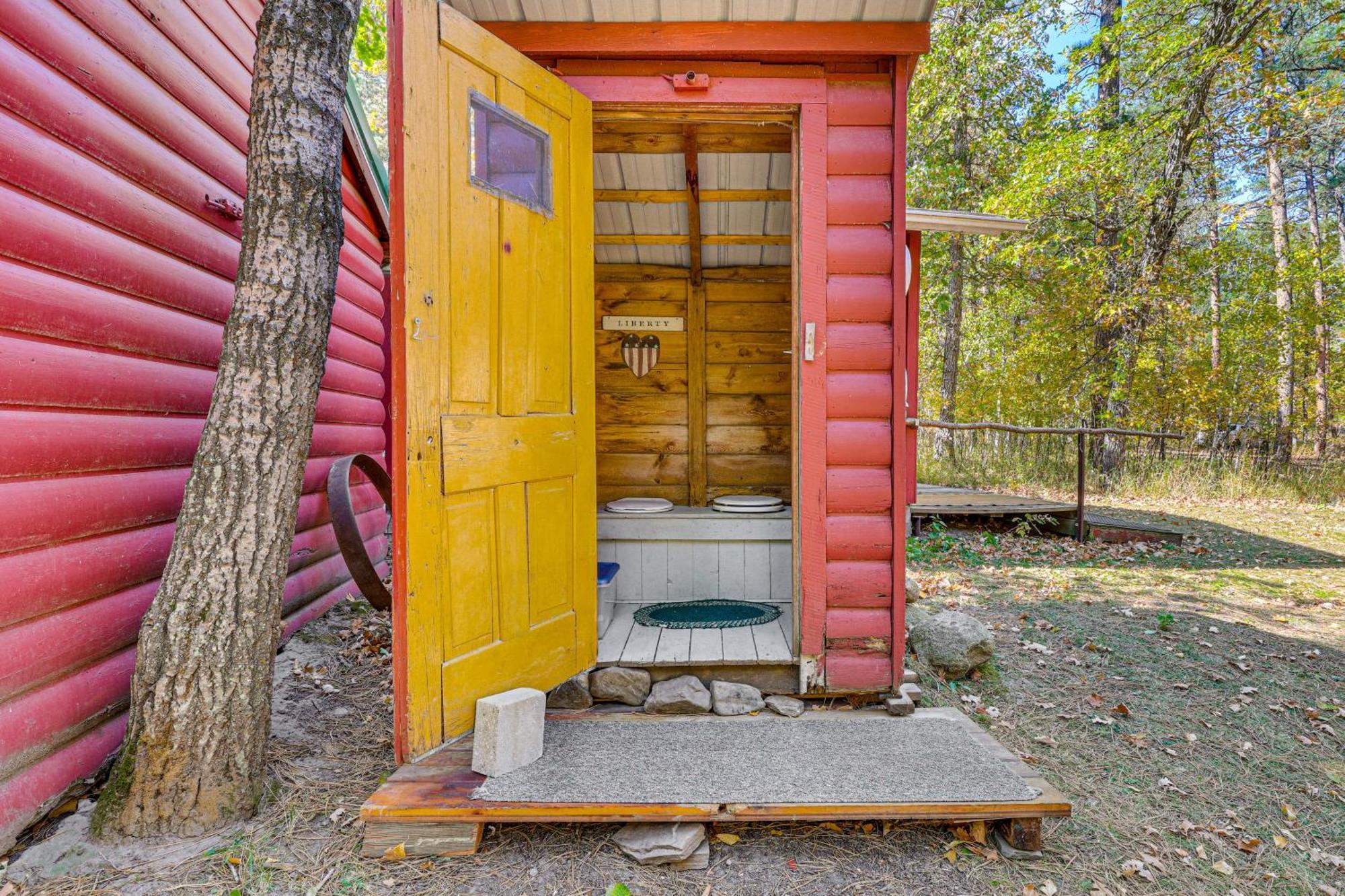 Historic Keystone Cabin Near Mount Rushmore! Esterno foto