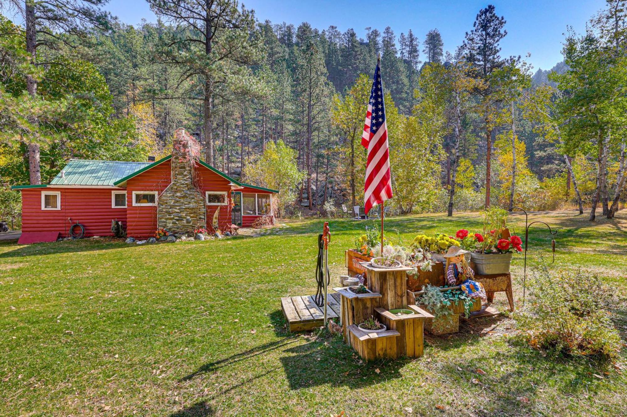 Historic Keystone Cabin Near Mount Rushmore! Esterno foto